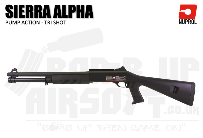 Nuprol Sierra Storm Alpha Tri-Shot Shotgun