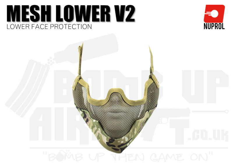 Nuprol Mesh Lower Face Mask V2 - MTP