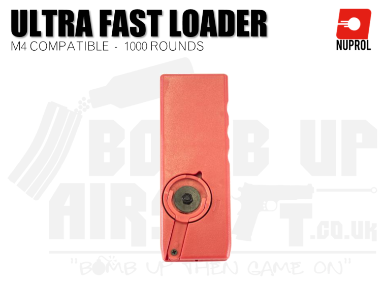 Nuprol Ultra M4 Mag Fast Loader - Red