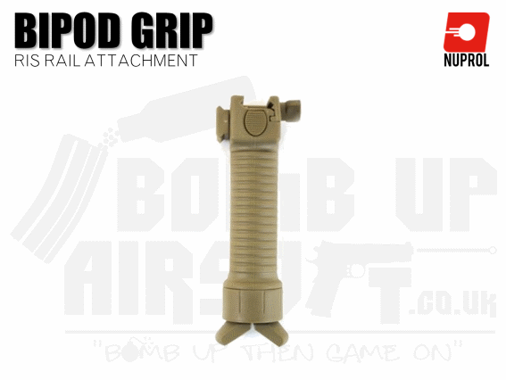 Nuprol Bipod Grip - Tan