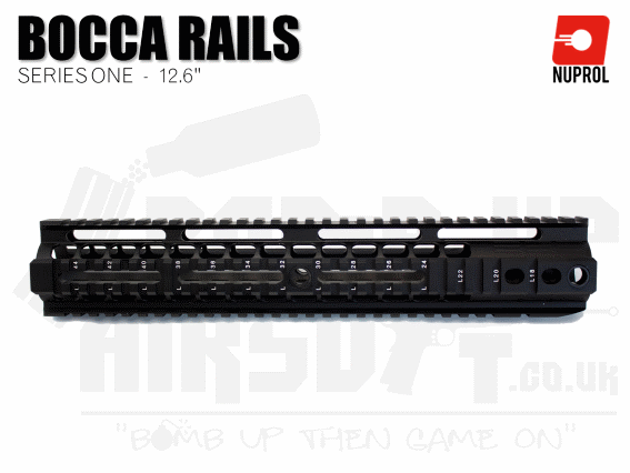 Nuprol Bocca Rail Series One - 12.6" Black