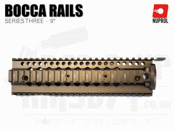 Nuprol Bocca Rail Series Three - 9" Bronze