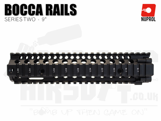 Nuprol Bocca Rail Series Two - 9" Black
