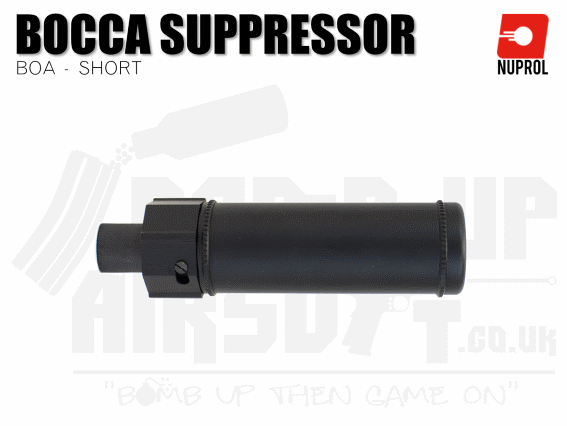 Nuprol Bocca BOA Suppressor - Short Black