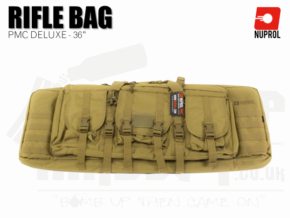 Nuprol PMC Deluxe Soft Rifle Bag - Tan 36"