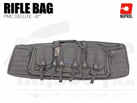Nuprol PMC Deluxe Soft Rifle Bag - Grey 42"