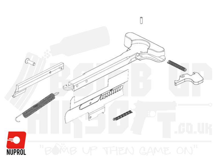 Nuprol Delta Charging Handle