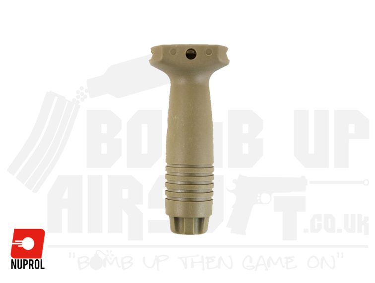 Nuprol RIS Mounted Vertical Grip - Tan