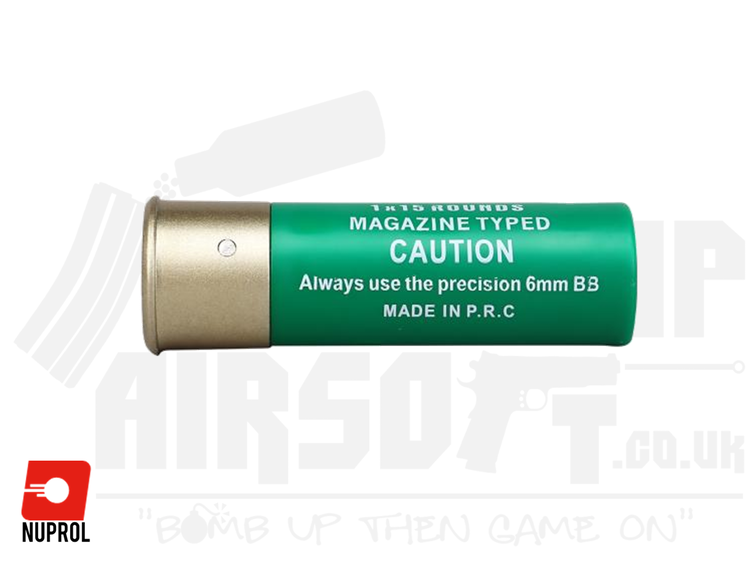 Nuprol Shotgun Shells 15R - Green