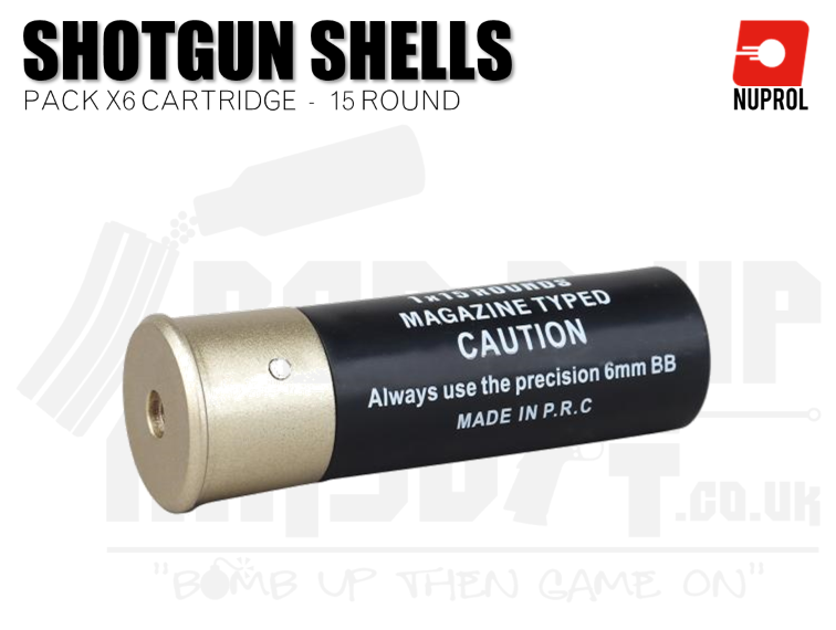 Nuprol Shotgun Shells 15R - Black