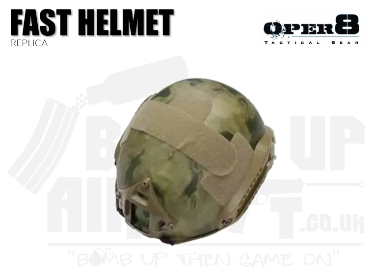 Oper8 Fast Base Helmet with Accessories - Atacs FG