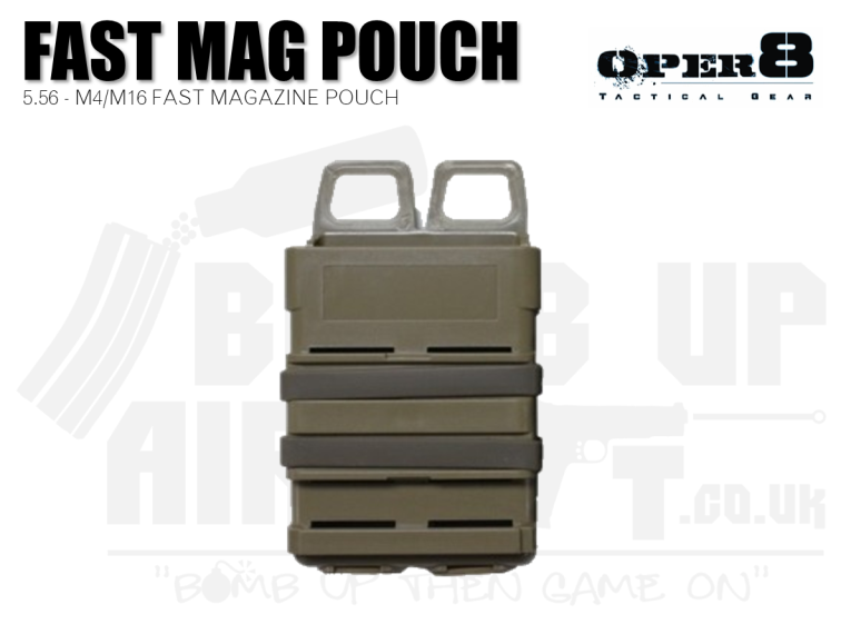 Oper8 Fast Mag 5.56 Magazine Pouch - Coyote