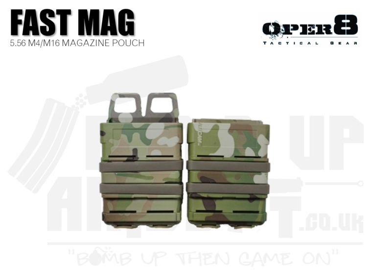 Oper8 Fast Mag 5.56 Magazine Pouch - Multicam
