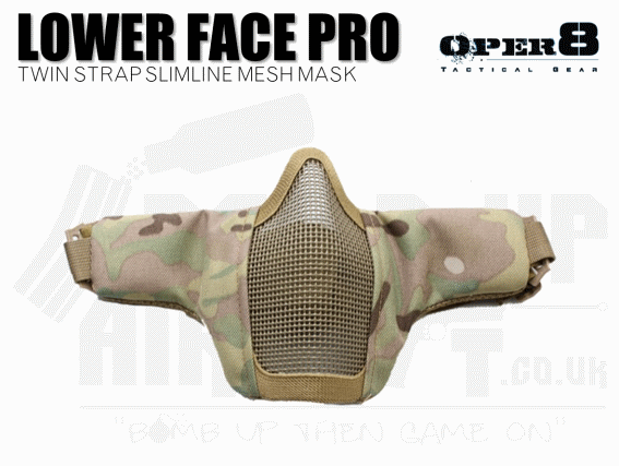 Oper8 Mesh Face Mask - Twin Strap - MTP