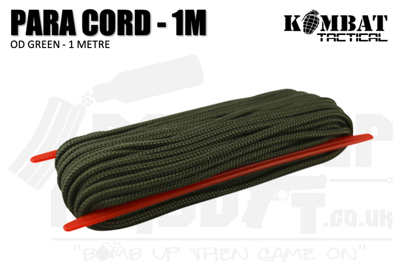 Paracord - 1 Metre - OD Green