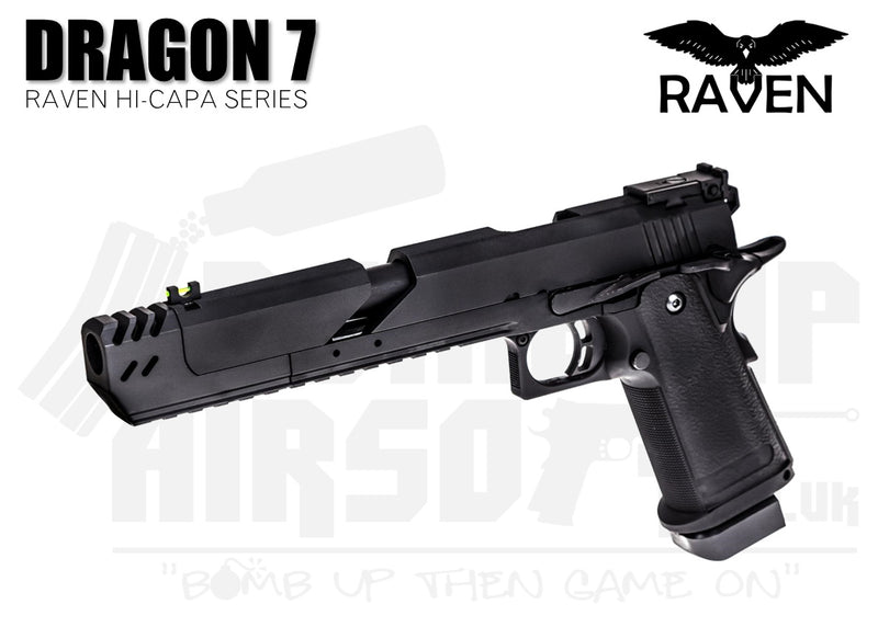 Raven Hi-Capa 7 Dragon GBB Airsoft Pistol - Black