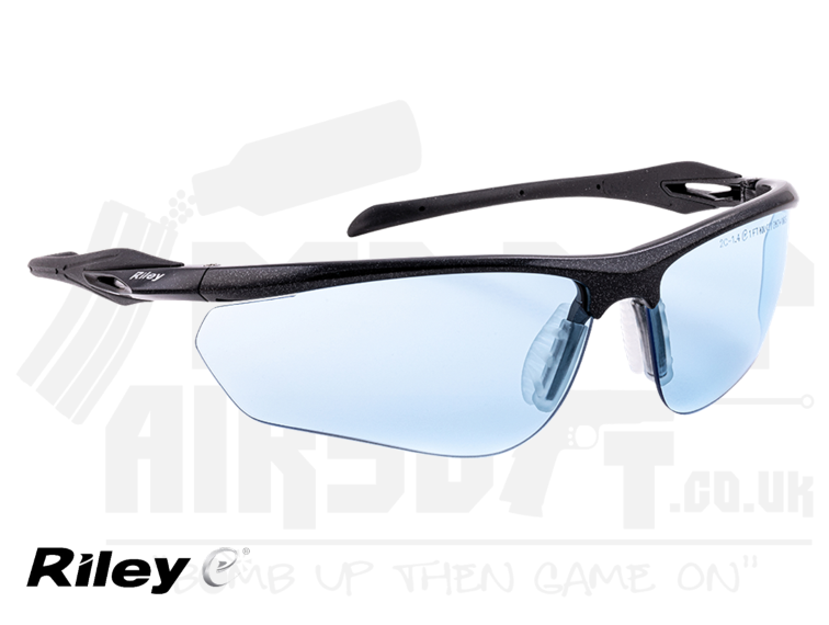 Riley Safety Glasses - Cypher (Blue)