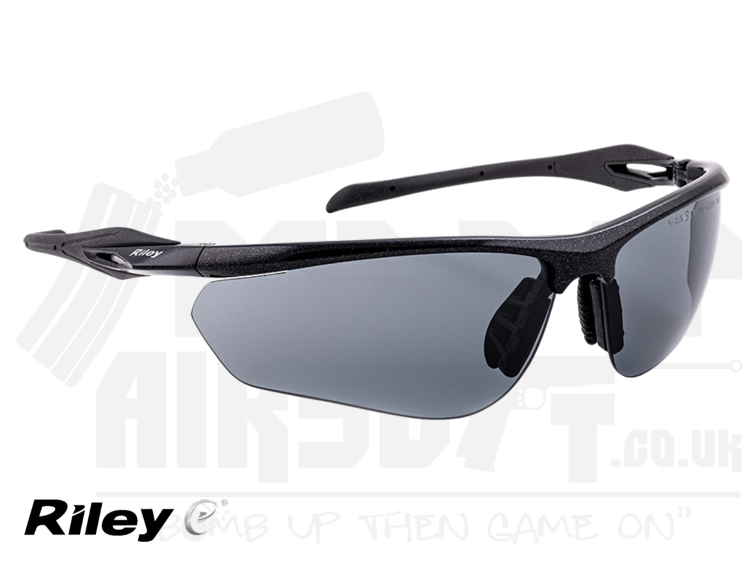 Riley Safety Glasses - Cypher (Grey)