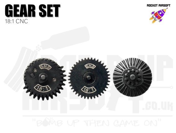 Rocket (SHS) 18:1 CNC Gear Set