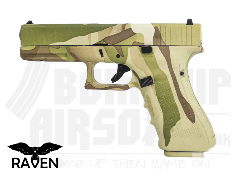 Raven EU17 GBB Airsoft Pistol - Camo