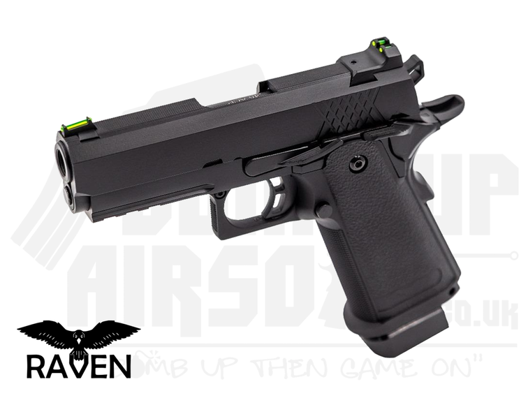 Raven Hi-Capa 4.3 Pro GBB Airsoft Pistol - Black
