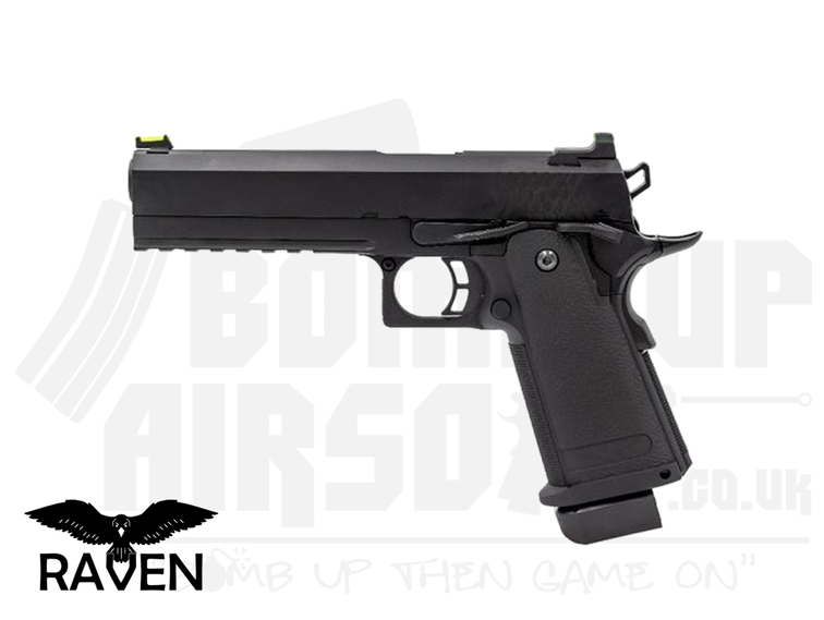 Raven Hi-Capa 5.1 GBB Airsoft Pistol - Black