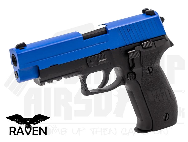 Raven R226 GBB Airsoft Pistol - Blue