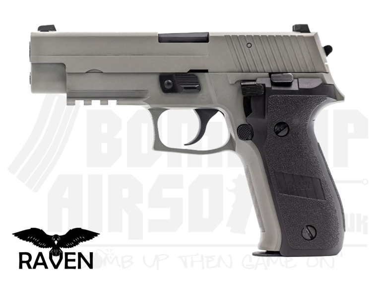 Raven R226 GBB Airsoft Pistol - Grey