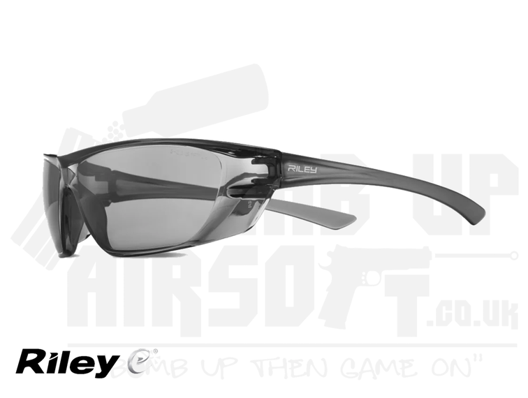 Riley Safety Glasses - Fresna (Grey/Smoke)