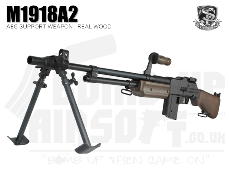 S&T M1918A2 Support Weapon (Real Wood)