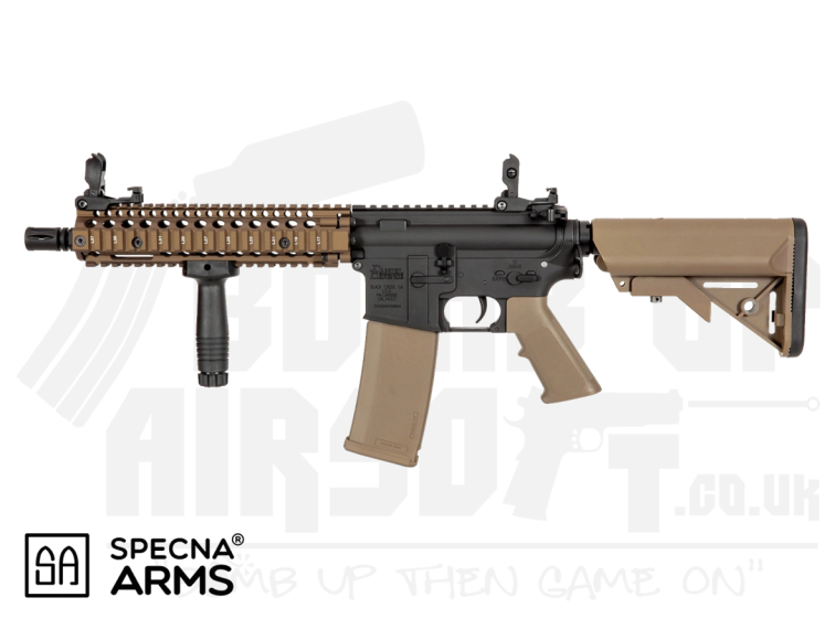 Specna Arms Daniel Defense® MK18 SA-E19 EDGE 2.0™ Carbine replica – Chaos Bronze