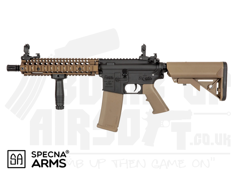 Specna Arms Daniel Defense® MK18 SA-E19 EDGE™ Carbine Replica – Chaos Bronze