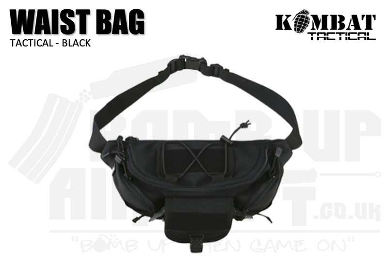 Kombat UK Tactical Waist Bag - Black