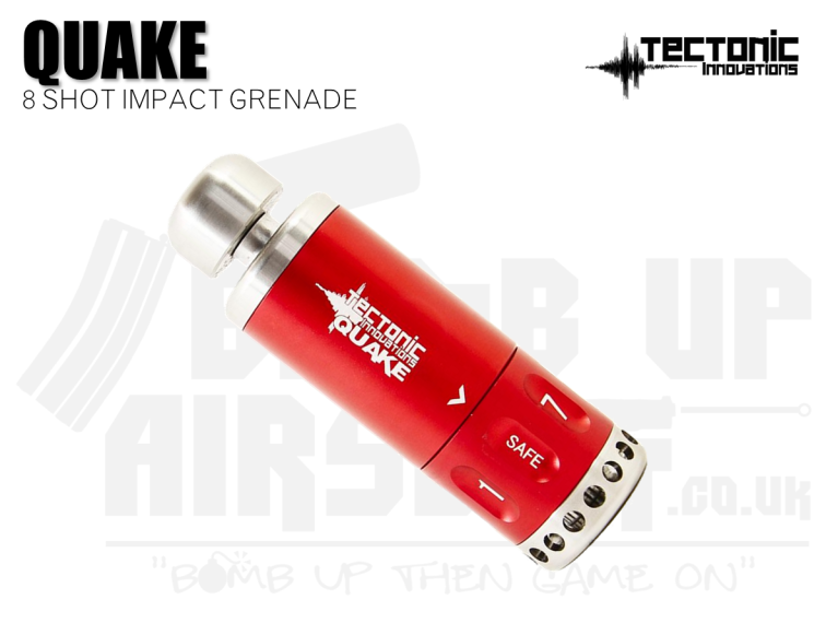 Tectonic Innovations Quake 8way Grenade - Red