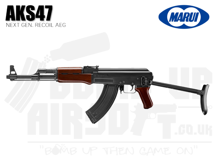 Tokyo Marui AKS47 Next Gen Recoil AEG Rifle