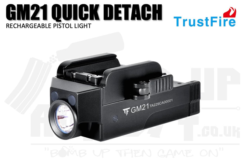 Trust Fire QD Compact Tactical Pistol Torch GM21