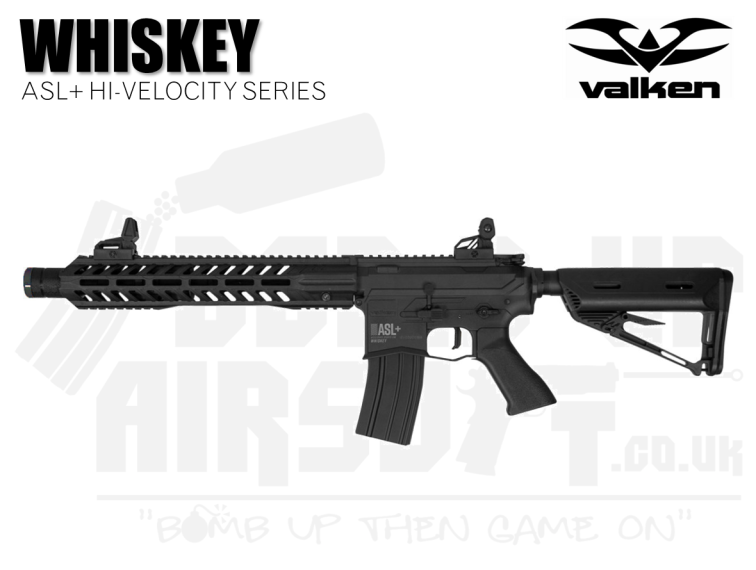 Valken ASL+ Series Hi-Velocity Whiskey AEG Rifle