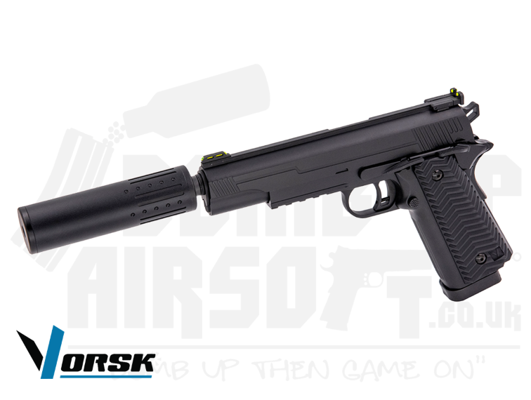 Vorsk VX-14 GBB Airsoft Pistol - Black