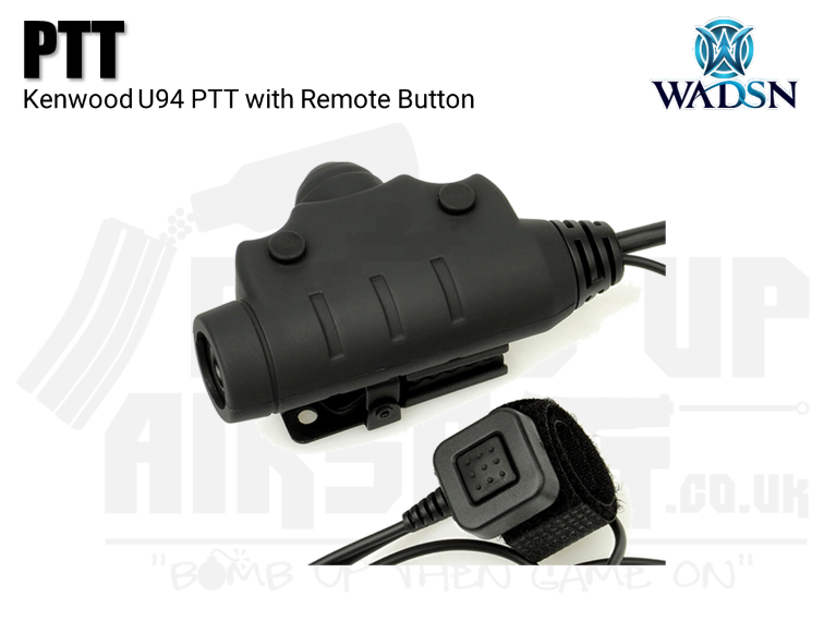 Wadsn Kenwood U94 PTT with Remote Button