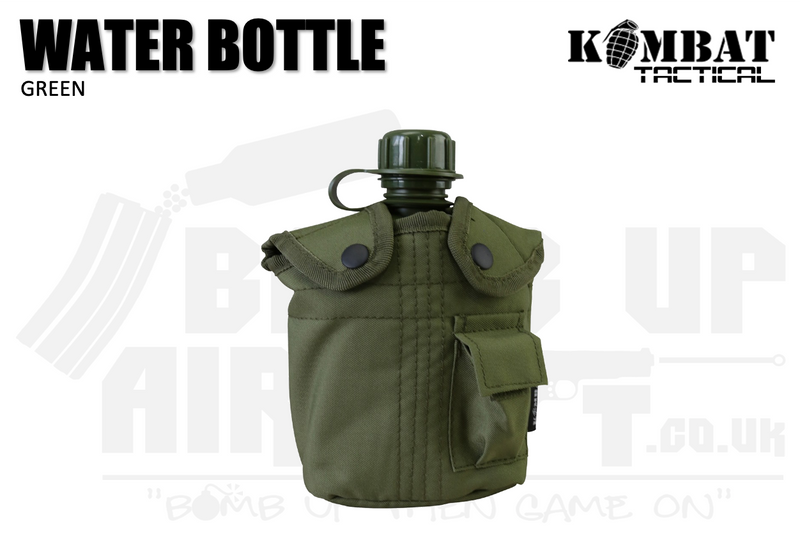 Kombat UK Water Bottle - OD Green