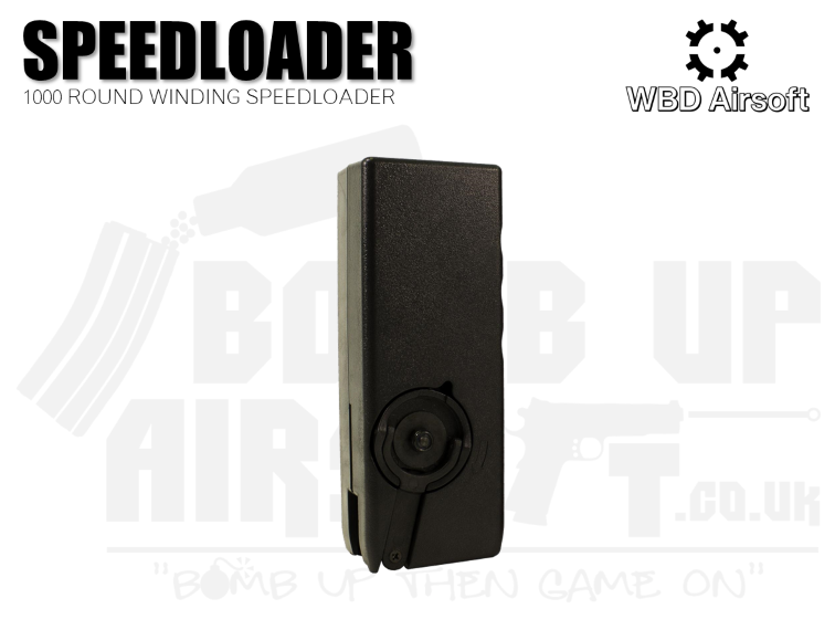 WBD 1000 Round Winding Speed Loader - Black