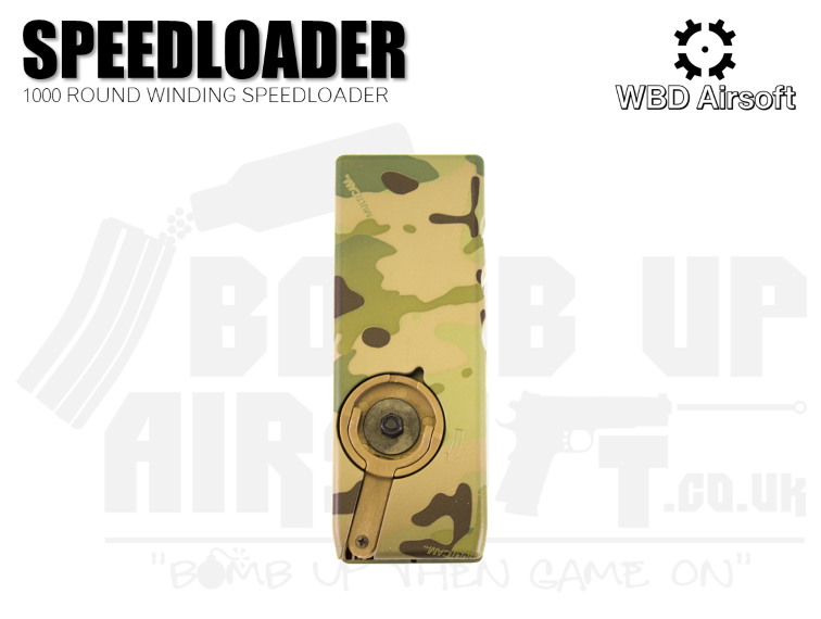 WBD 1000 Round Winding Speed Loader - Multicamo