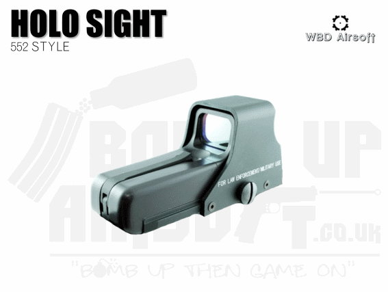 WBD Airsoft Holo Sight 552 Style