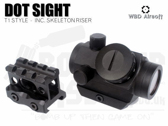 WBD T1 STYLE SIGHT WITH RISER