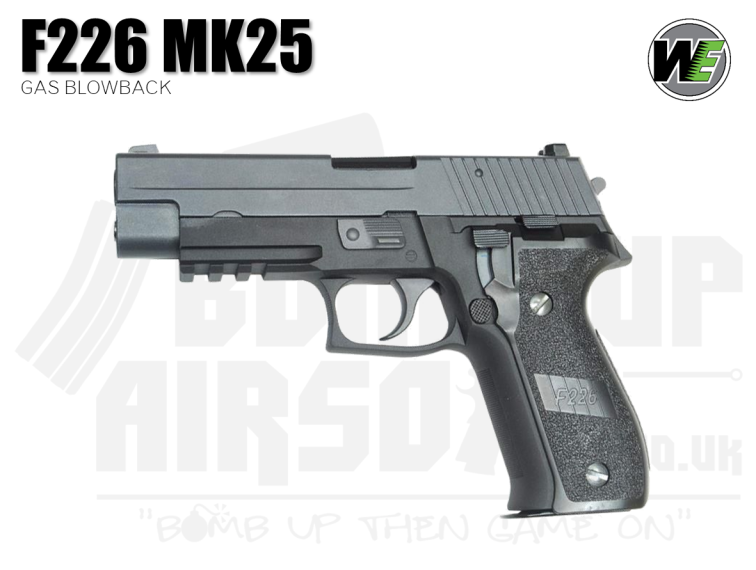 WE F226 MK25 GBB Airsoft Pistol