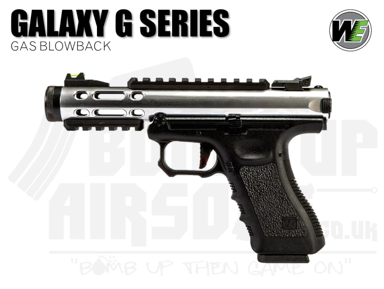 WE Galaxy G-Series - GBB Airsoft Pistol - Silver