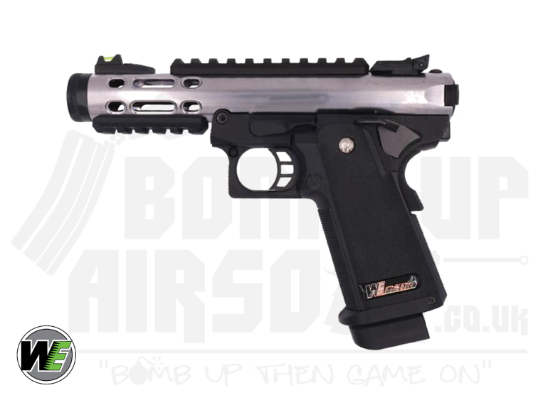 WE Galaxy Hi-Capa Series - GBB Airsoft Pistol - Silver