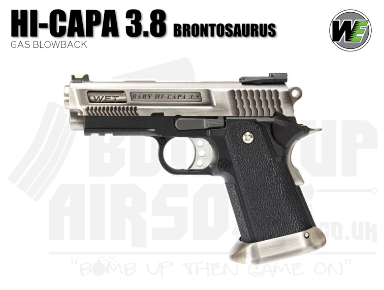WE WET-Force Hi-Capa 3.8 Brontosaurus - GBB Airsoft Pistol