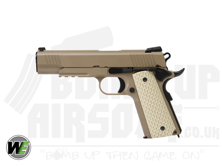 WE Kimber Desert Warrior 5.1 - Tan - GBB Pistol