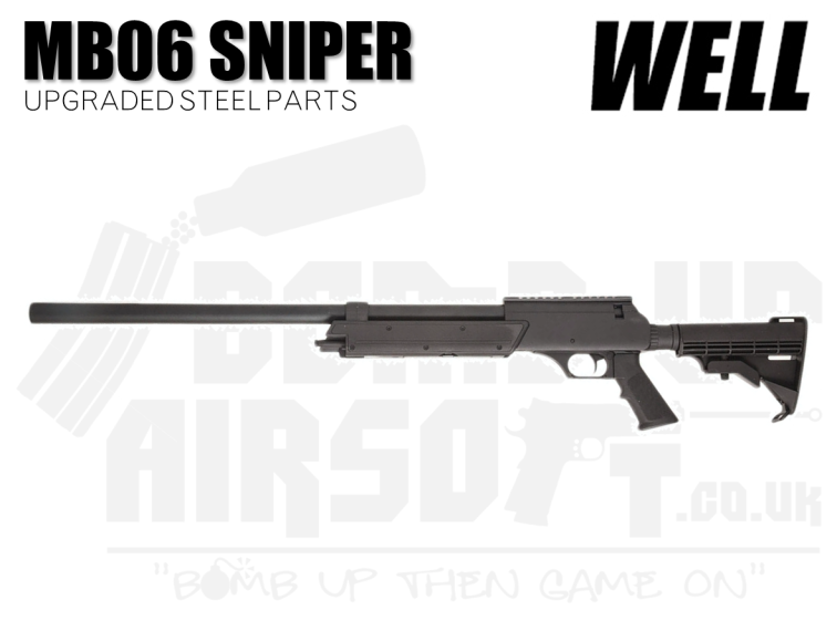 Well MB06 Sniper Rifle - (Upgraded Steel Parts)